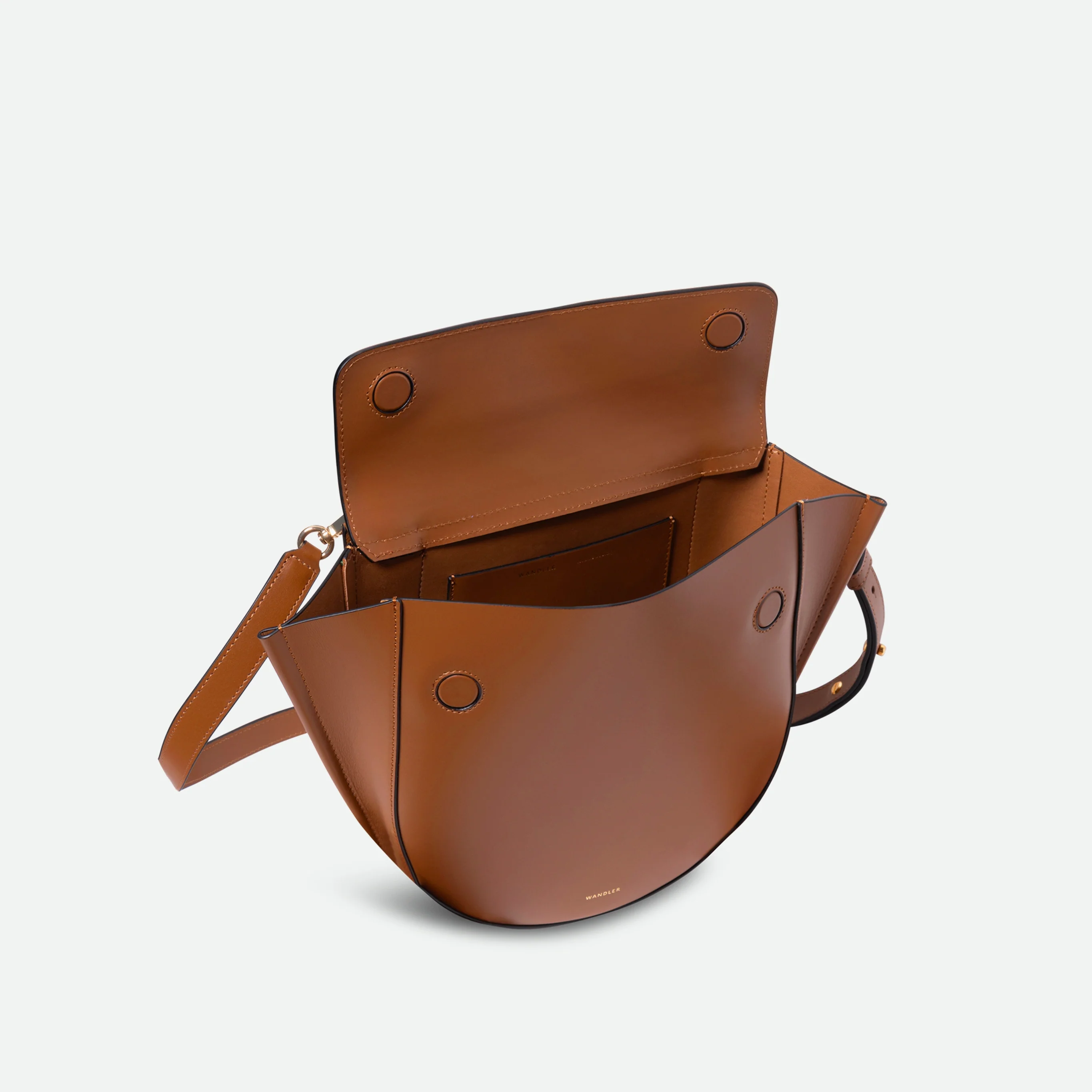 Hortensia Bag Medium - Saddle - Image 5
