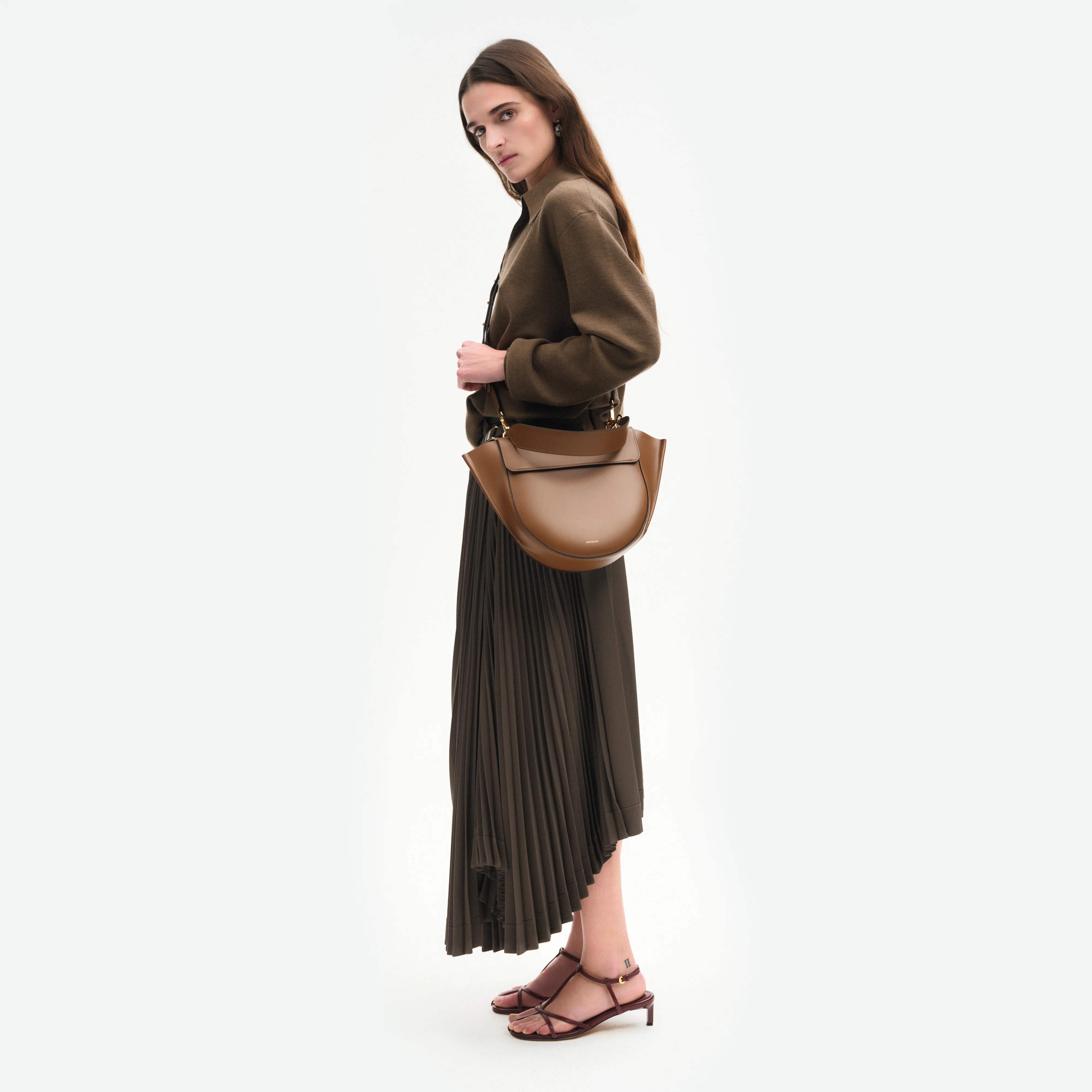Hortensia Bag Medium - Saddle - Image 6