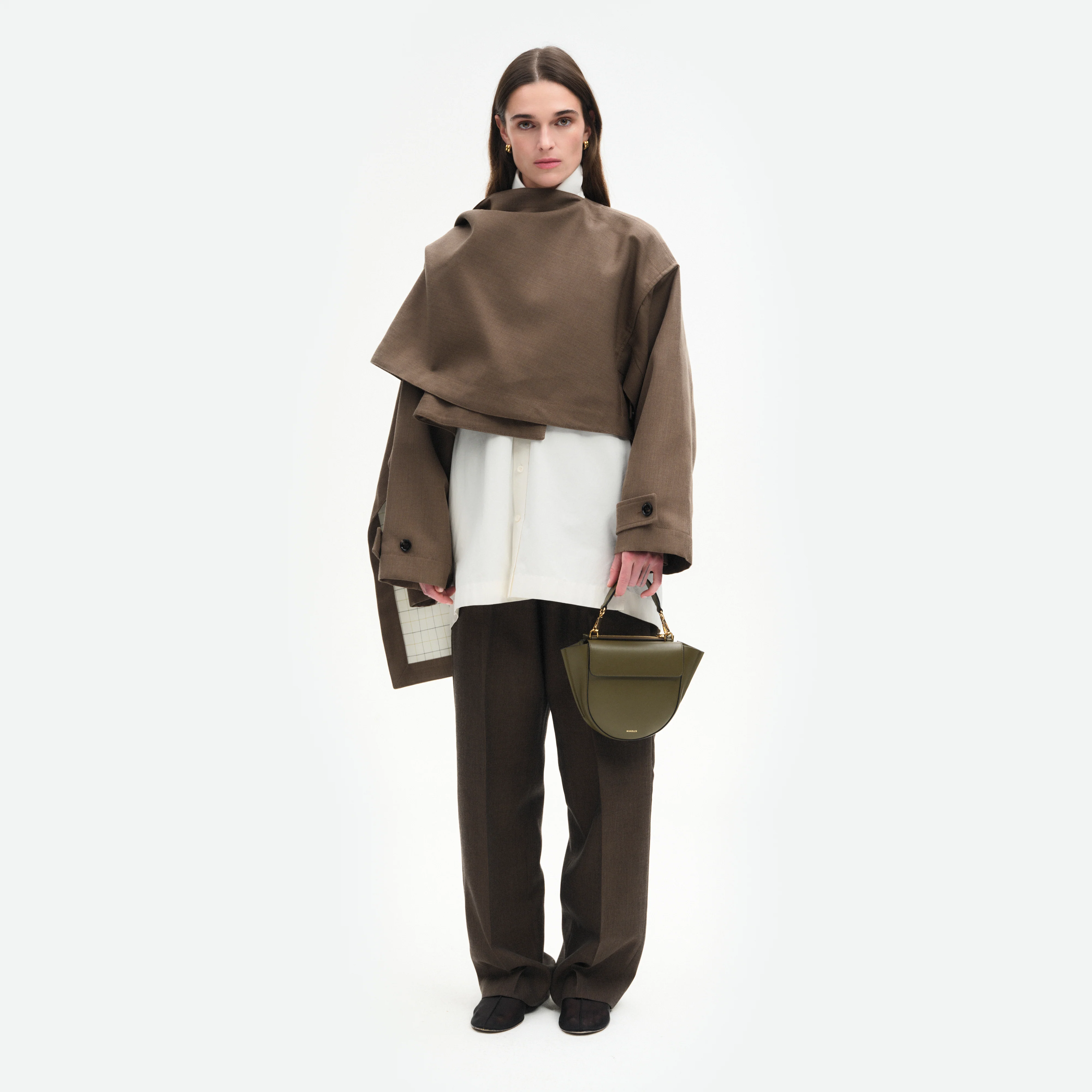 Hortensia Bag Mini - Deep Olive - Image 4