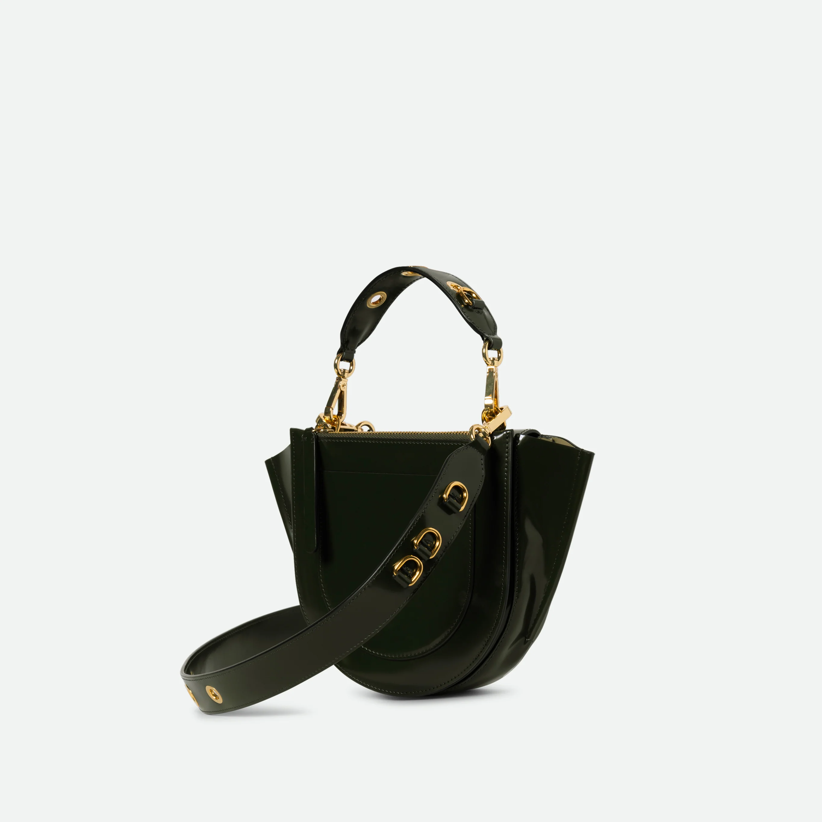 Hortensia Bag Mini Eyelets - Jazz Olive - Image 3