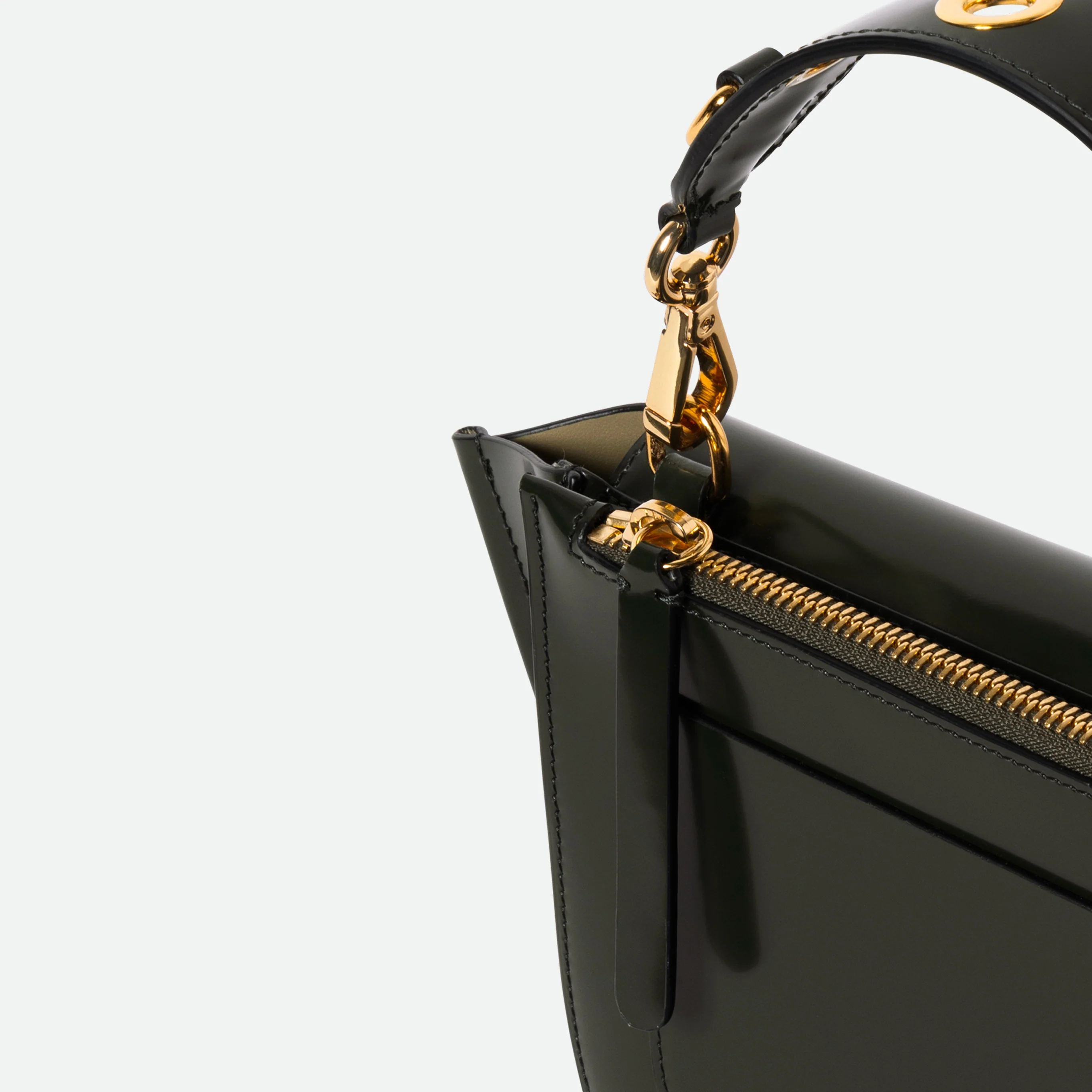 Hortensia Bag Mini Eyelets - Jazz Olive - Image 5