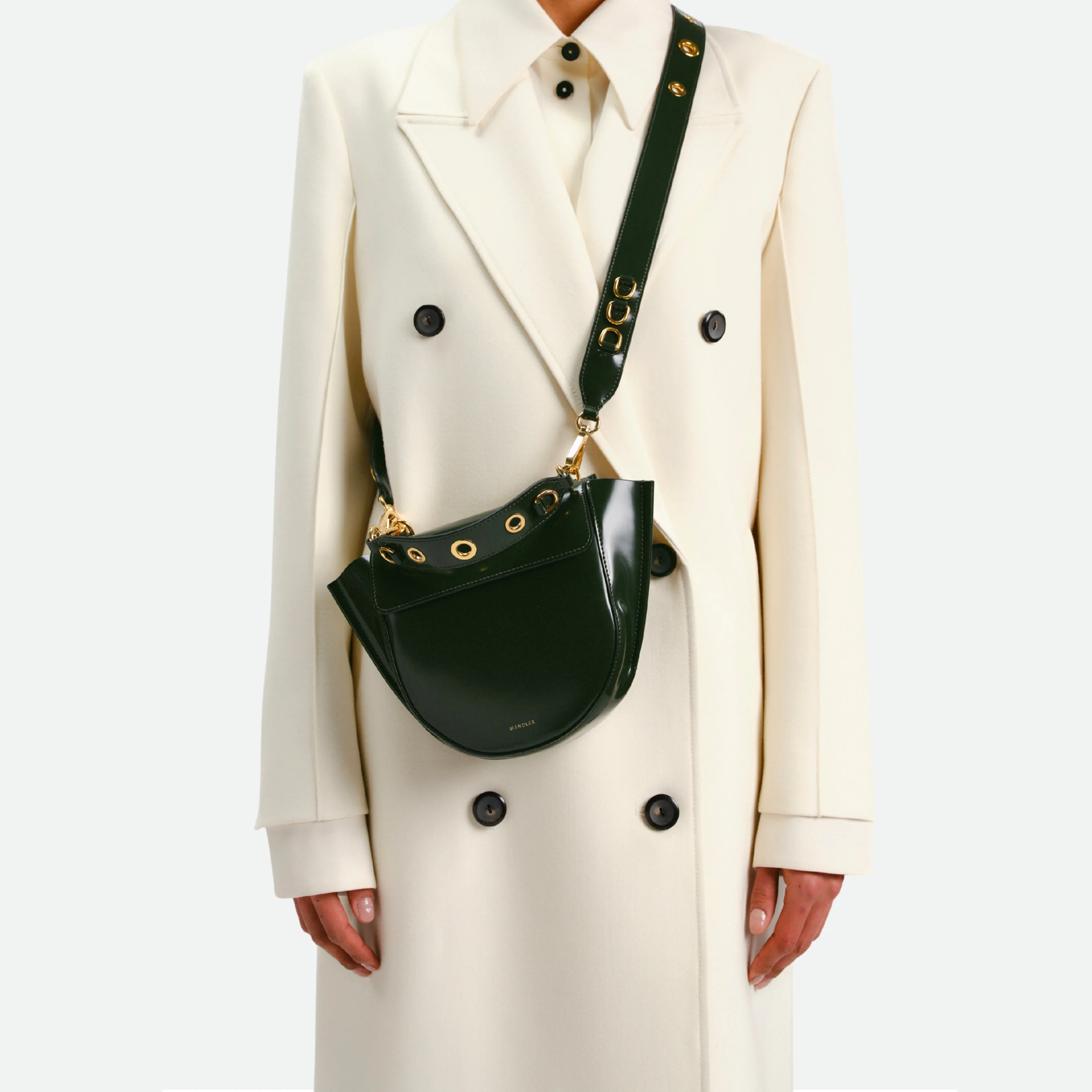 Hortensia Bag Mini Eyelets - Jazz Olive - Image 6