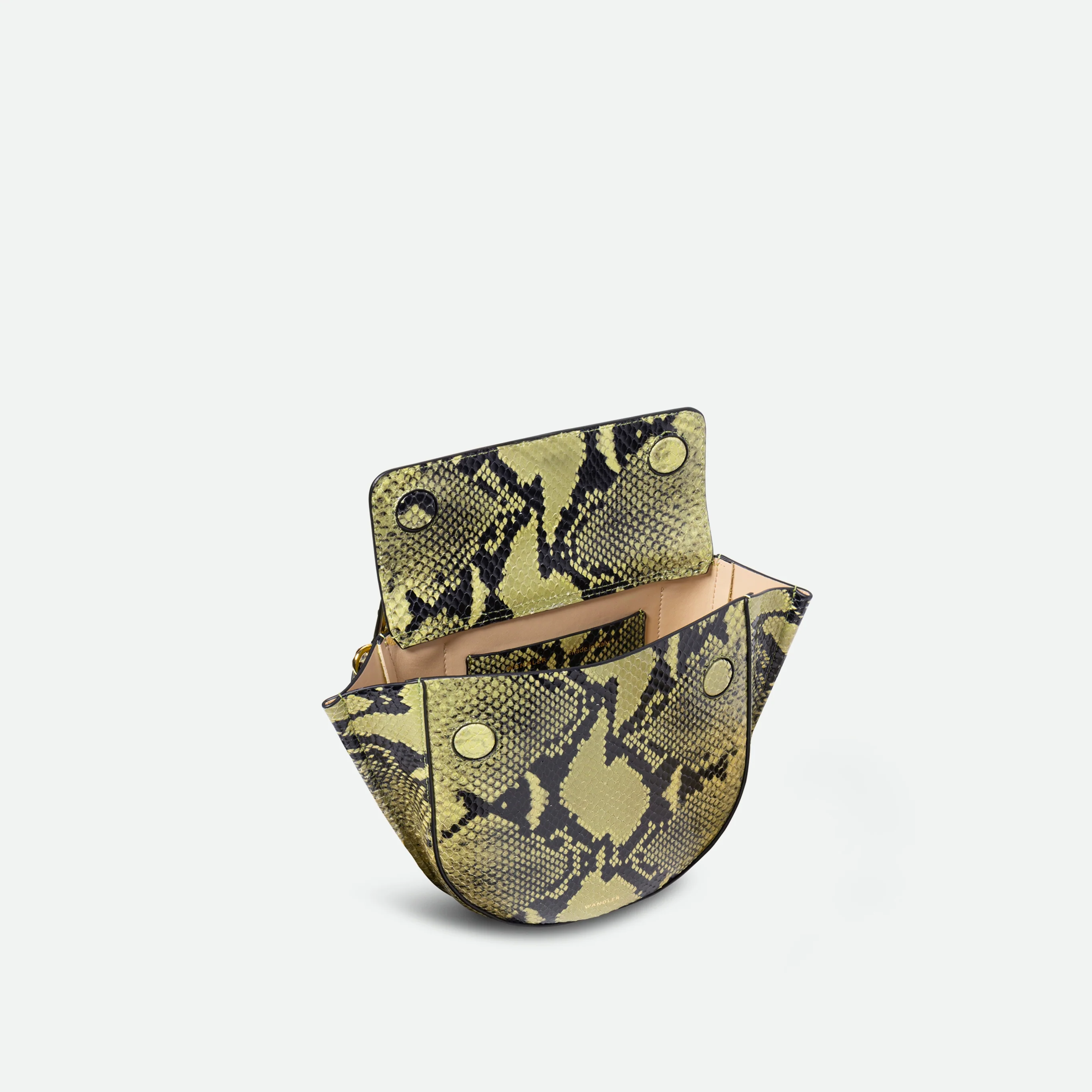 Hortensia Bag Mini - Lime Python - Image 3