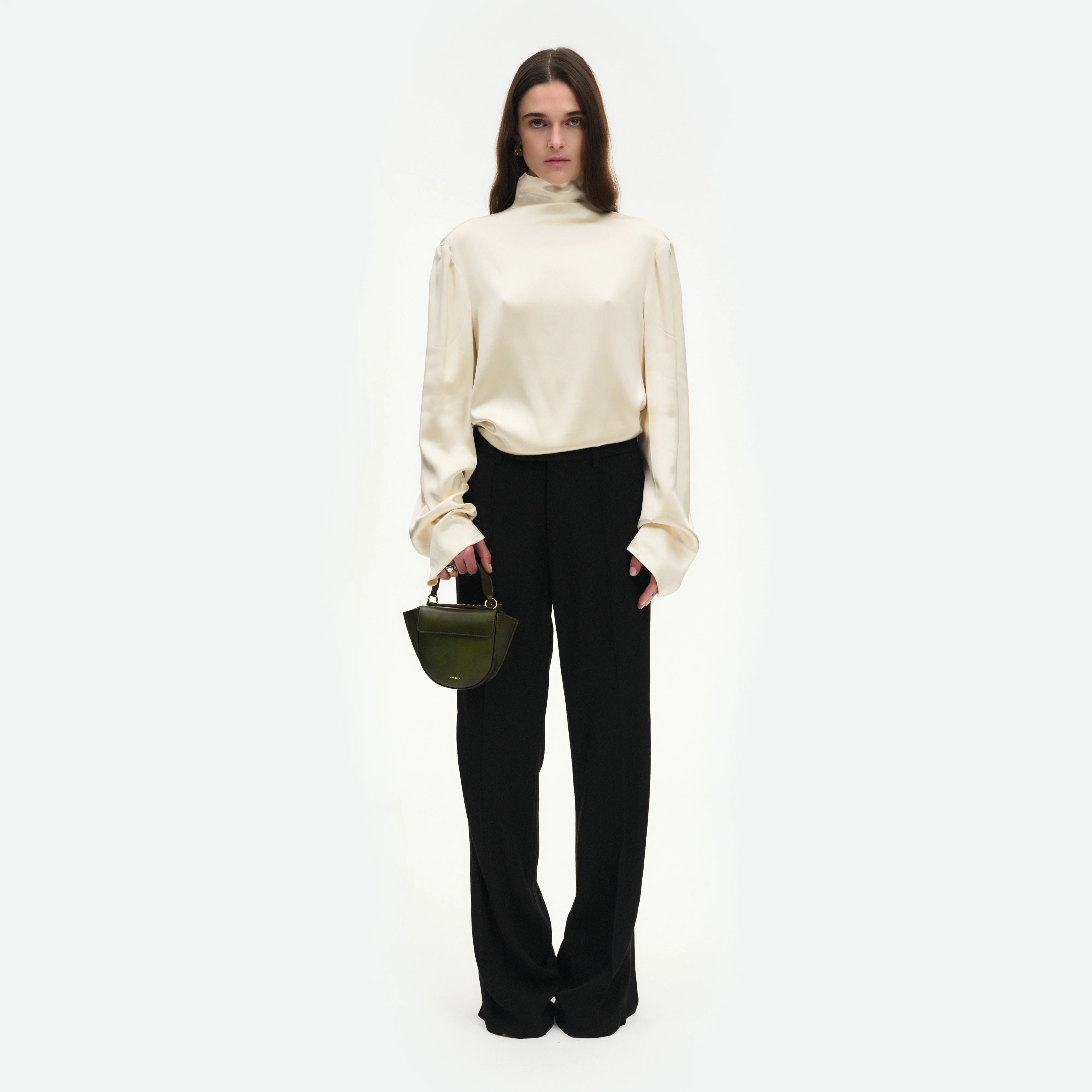 Hortensia Bag Piccola - Ombre Olive - Image 4