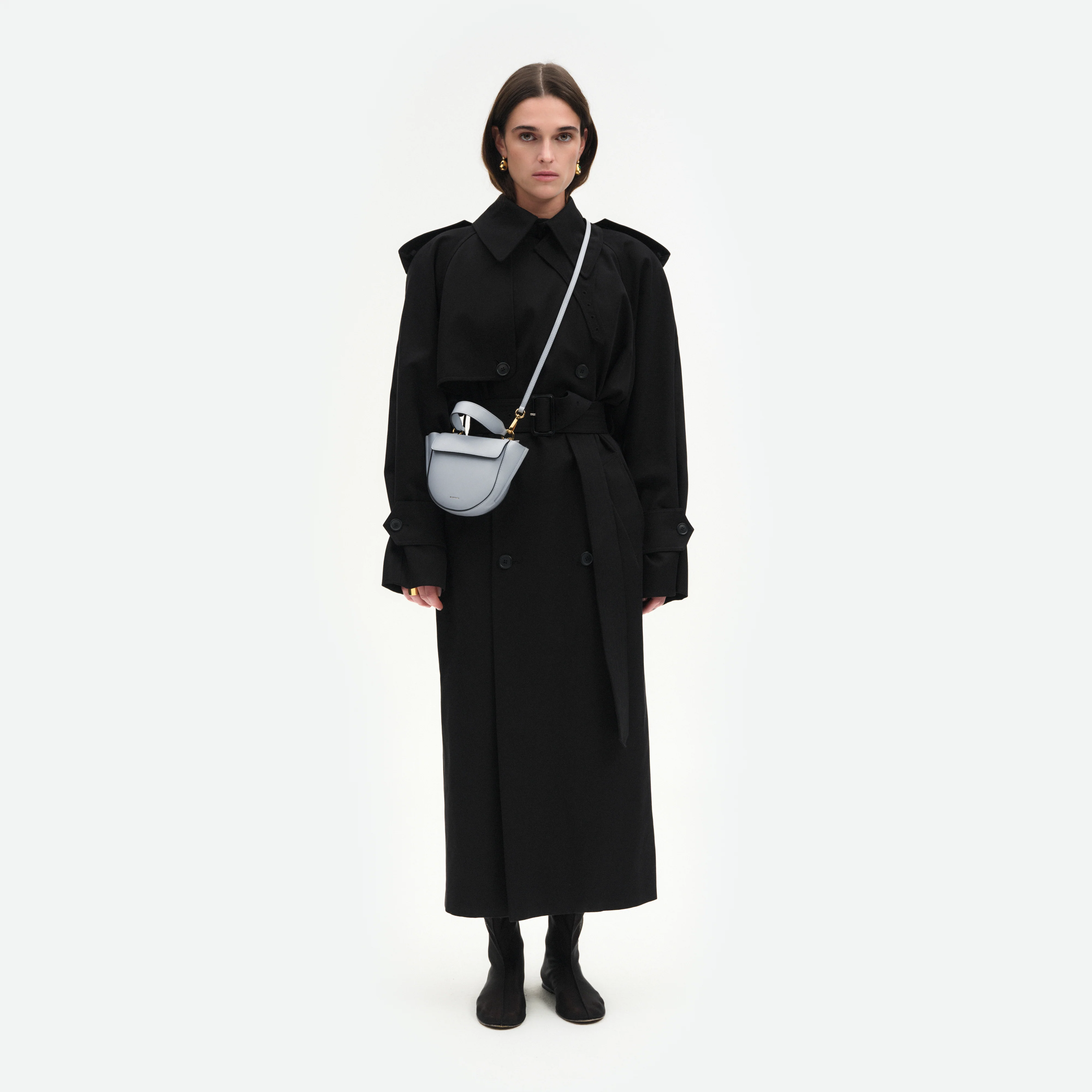Hortensia Bag Piccola - Steel - Image 4