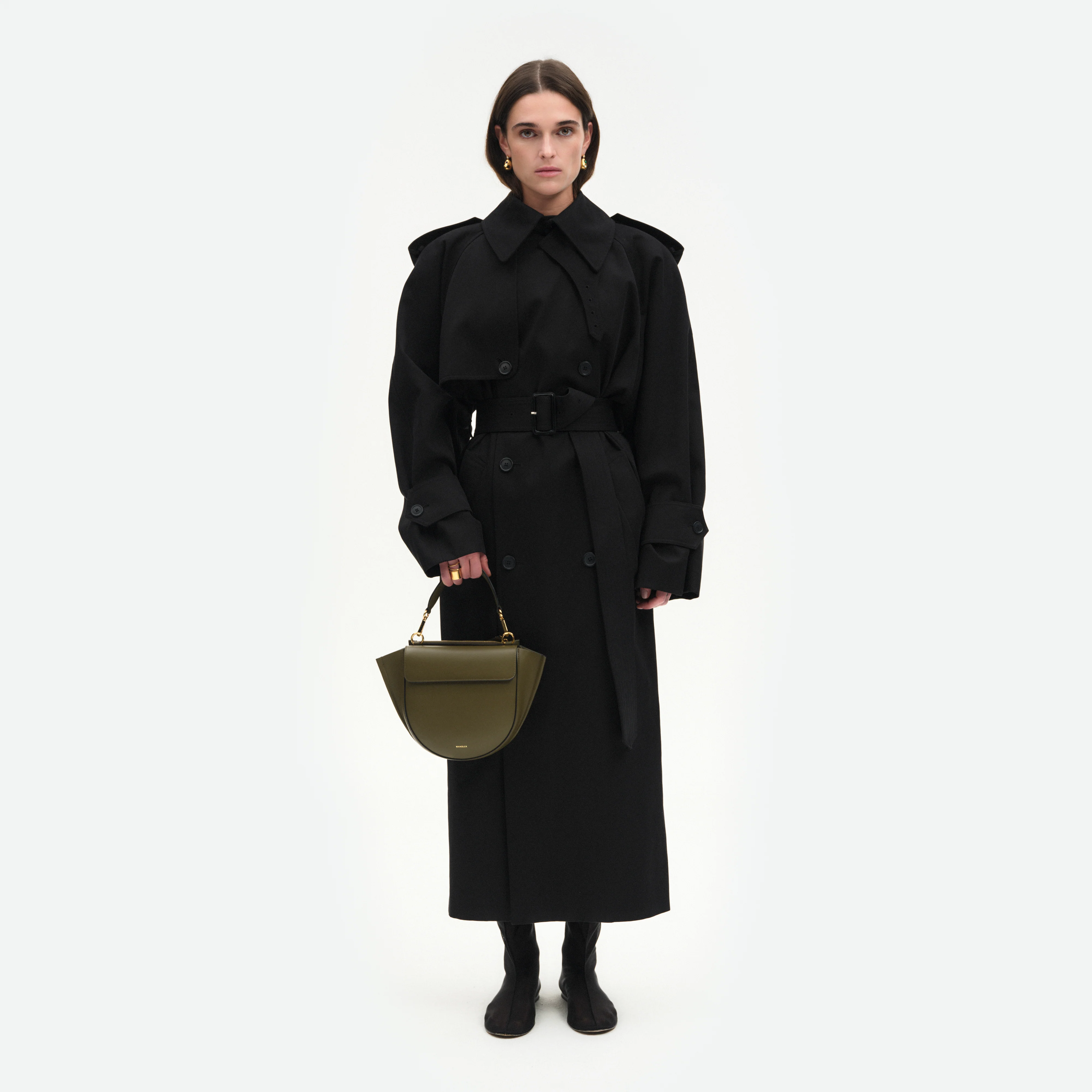Hortensia Bag Small - Deep Olive - Image 4