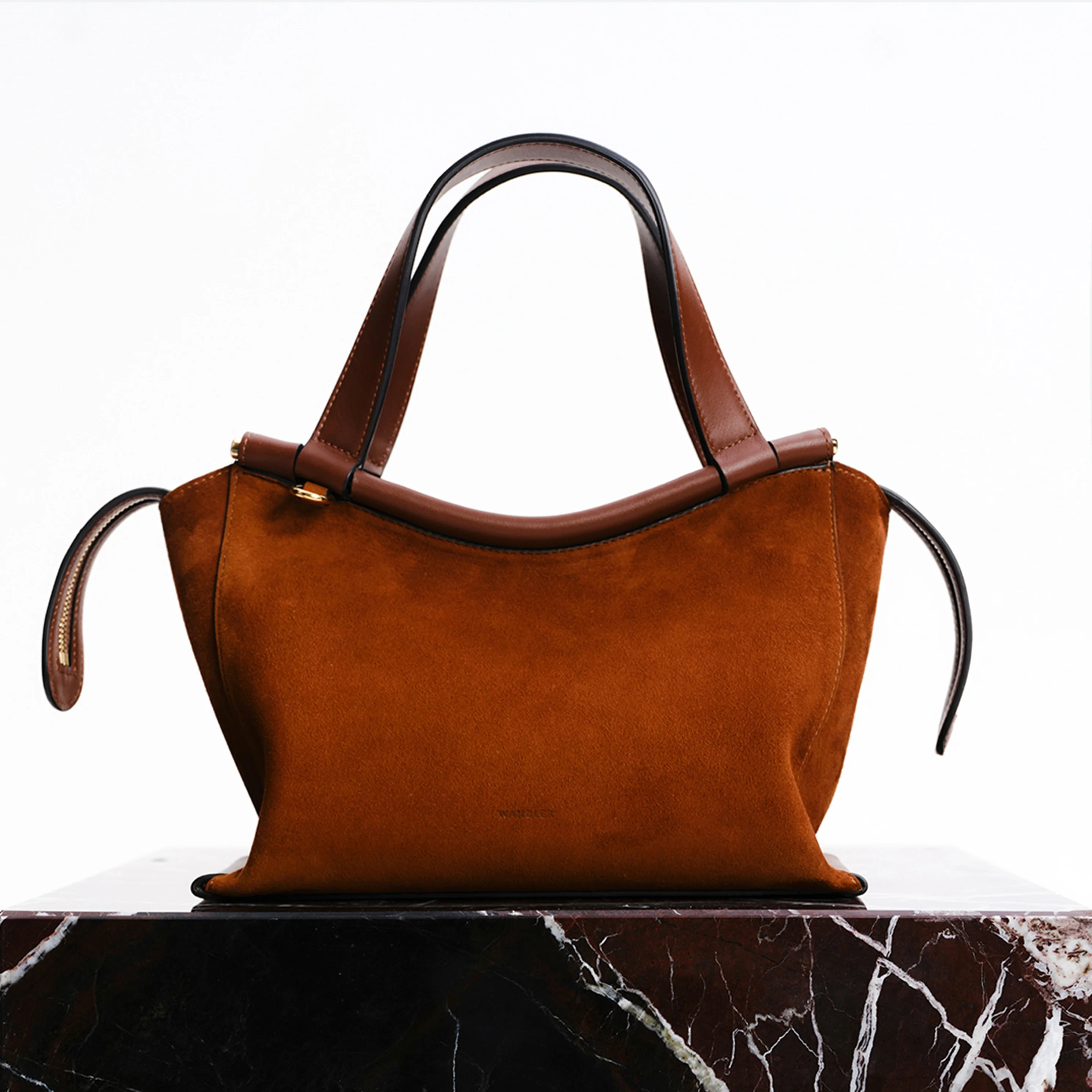 Ida Bag - Tan Suede - Image 5