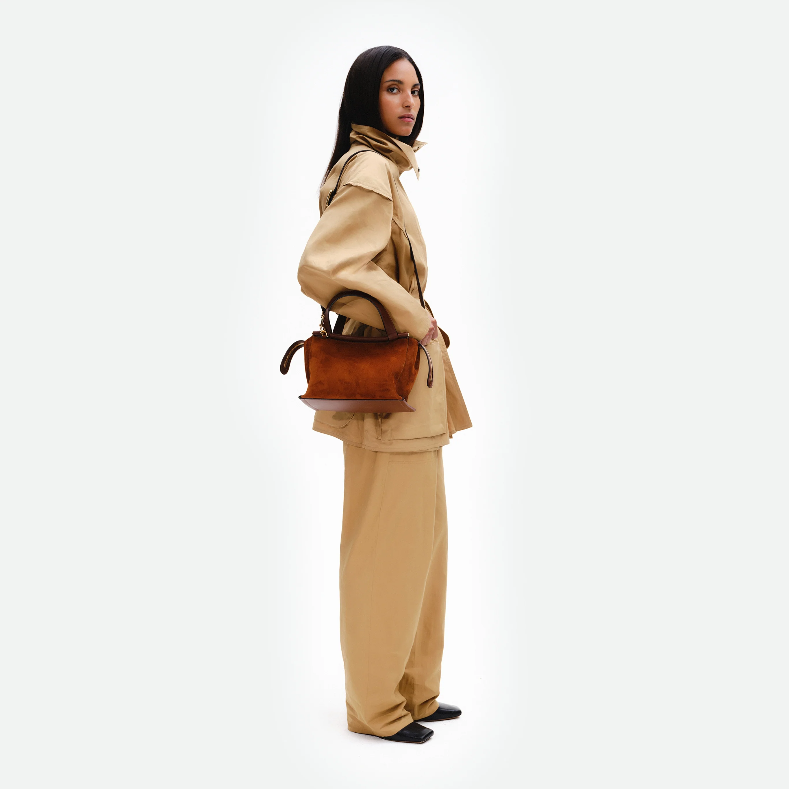 Ida Bag - Tan Suede - Image 7