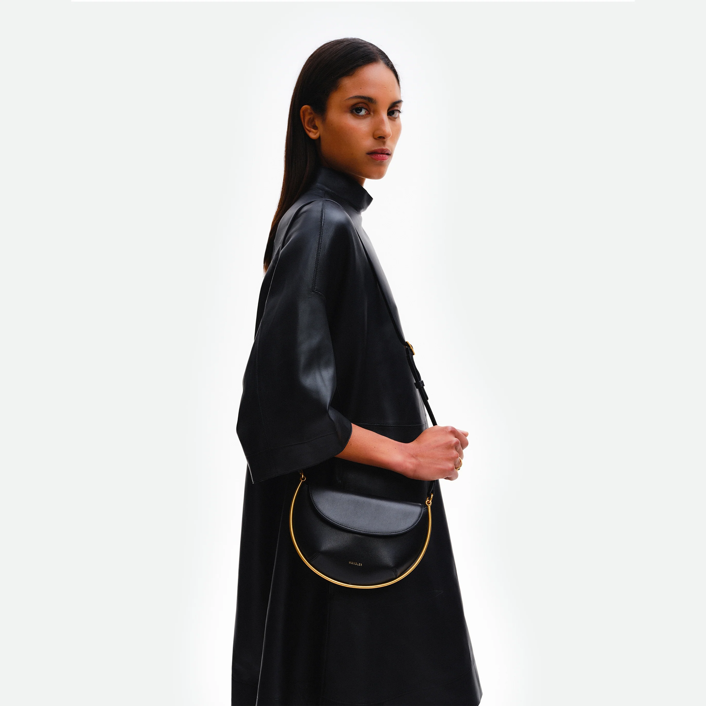 Kate Mini Crossbody - Black - Image 3