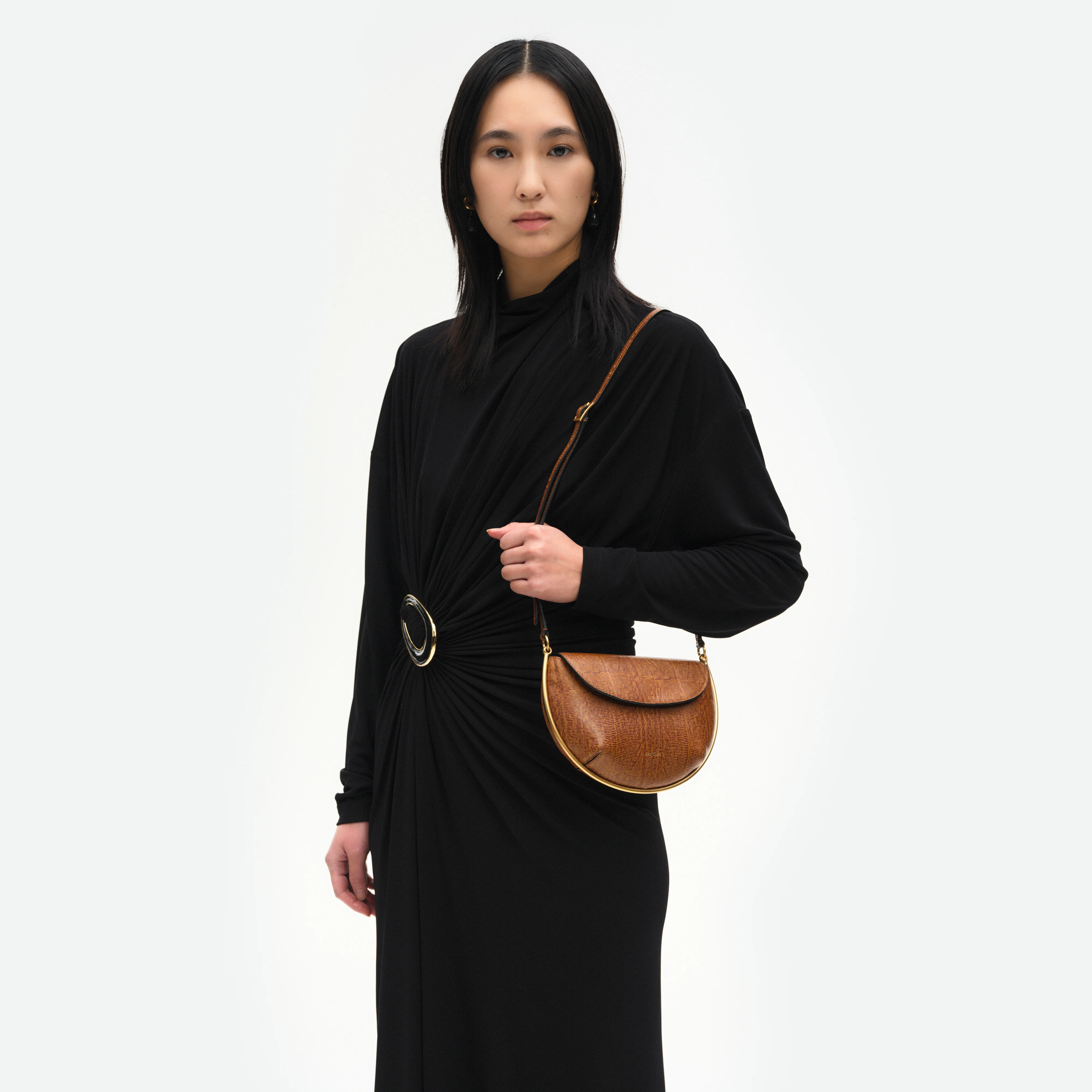 Kate Mini Crossbody - Tabacco Lizzard - Image 3