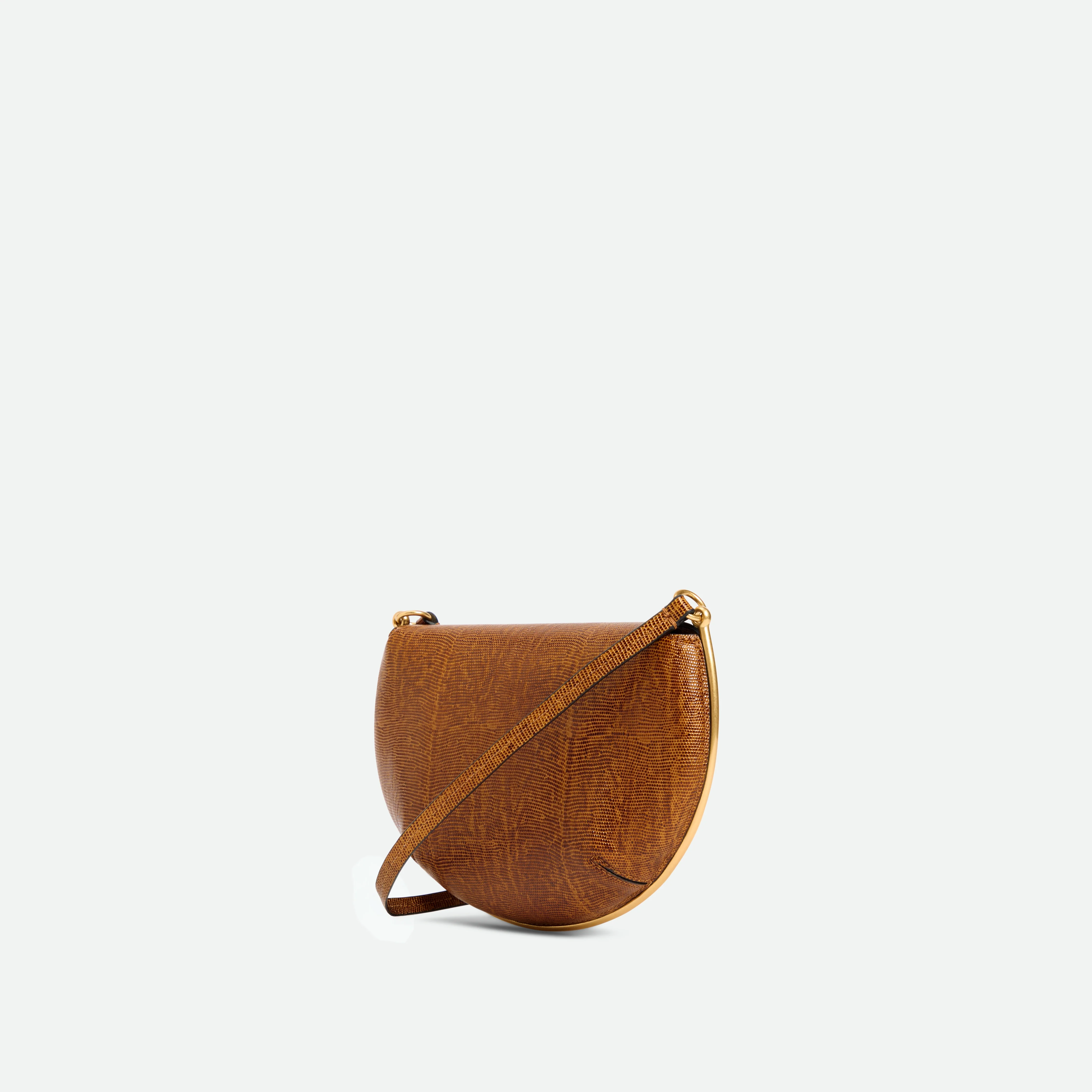 Kate Mini Crossbody - Tabacco Lizzard - Image 4