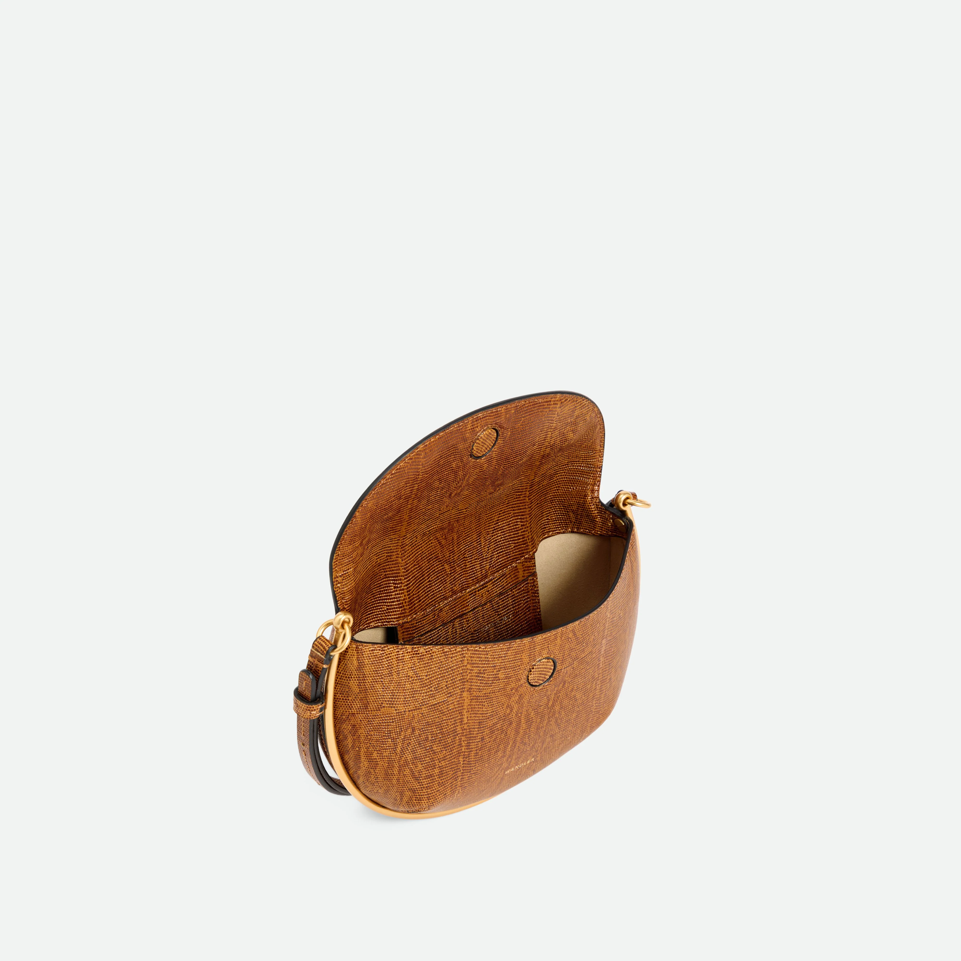 Kate Mini Crossbody - Tabacco Lizzard - Image 6