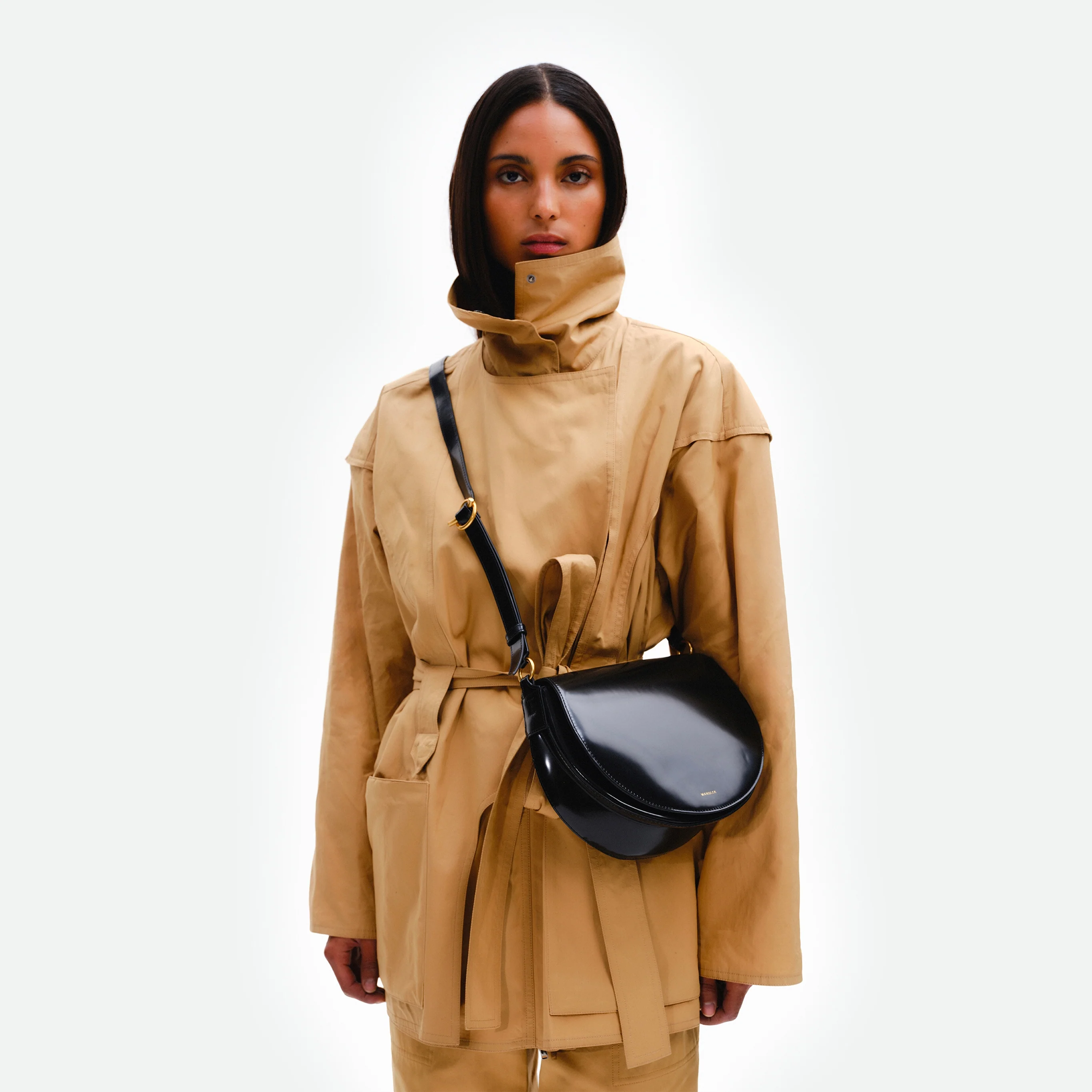 Kate Saddle Bag - Jazz Black - Image 4