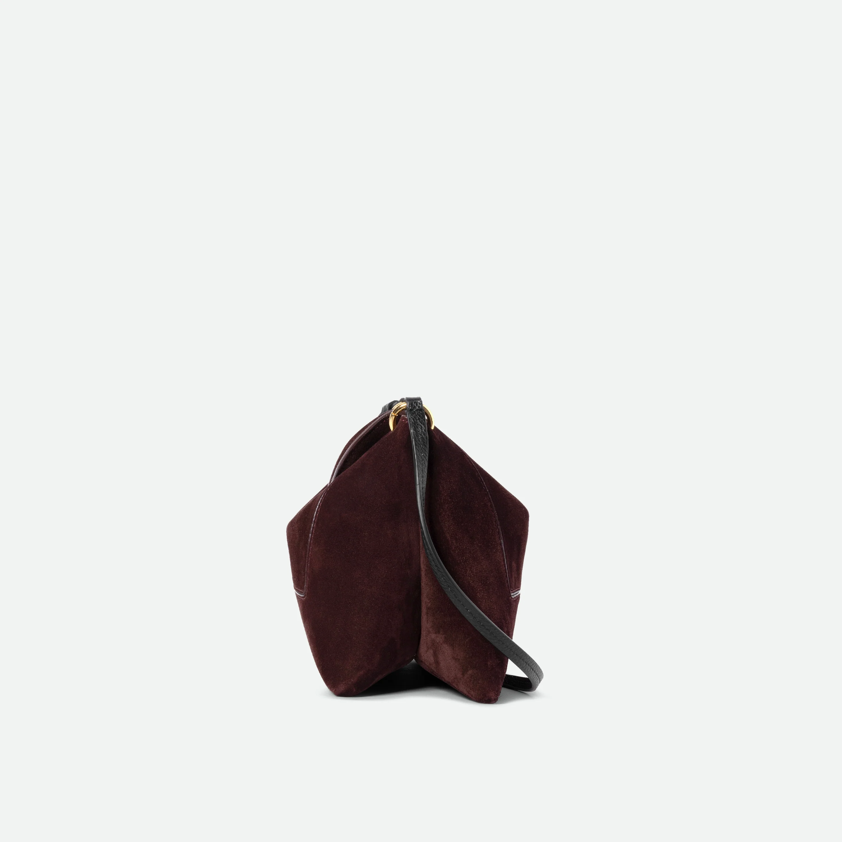 Penelope Slouch Bag - Acai Suede - Image 4