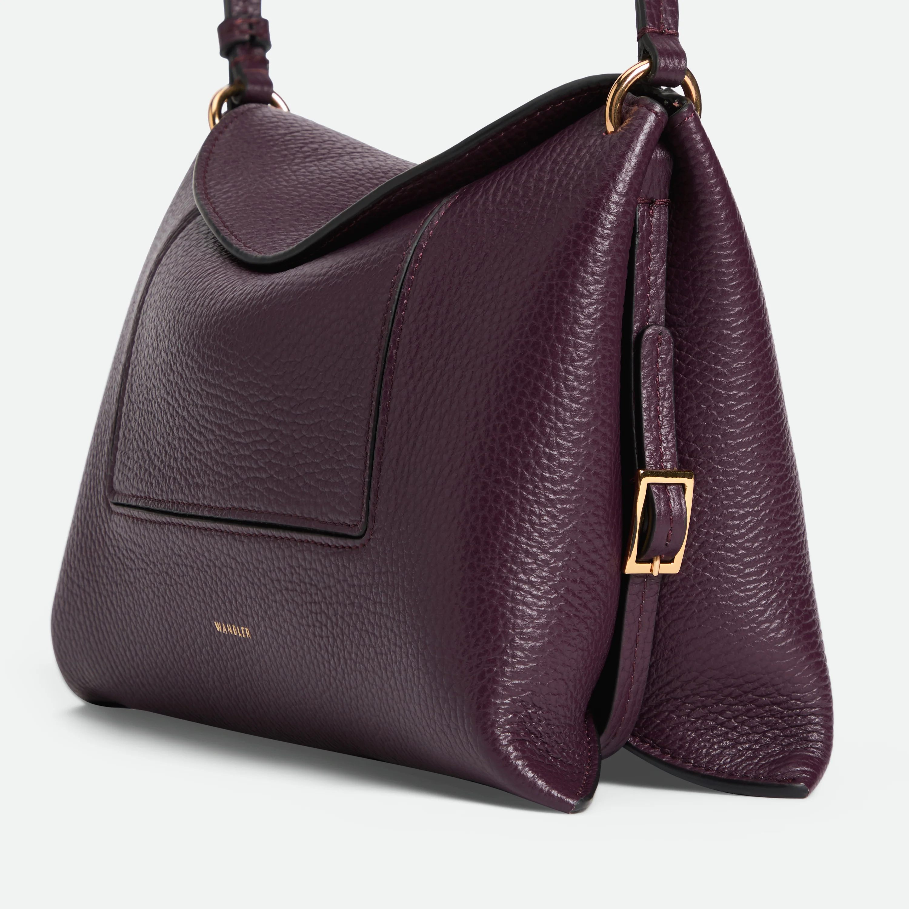Penelope Slouch Bag - Aubergine Crust - Image 5