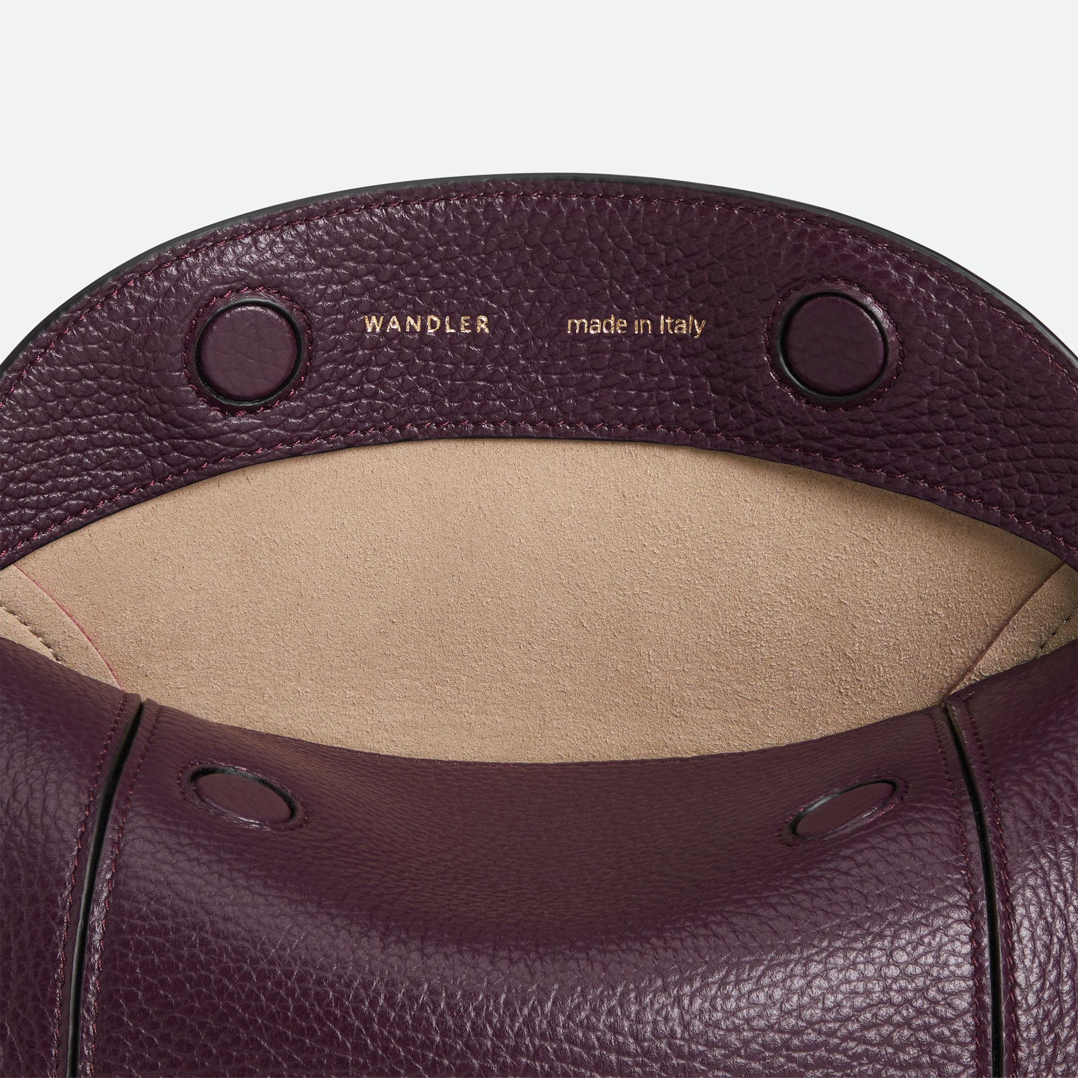 Penelope Slouch Bag - Aubergine Crust - Image 6