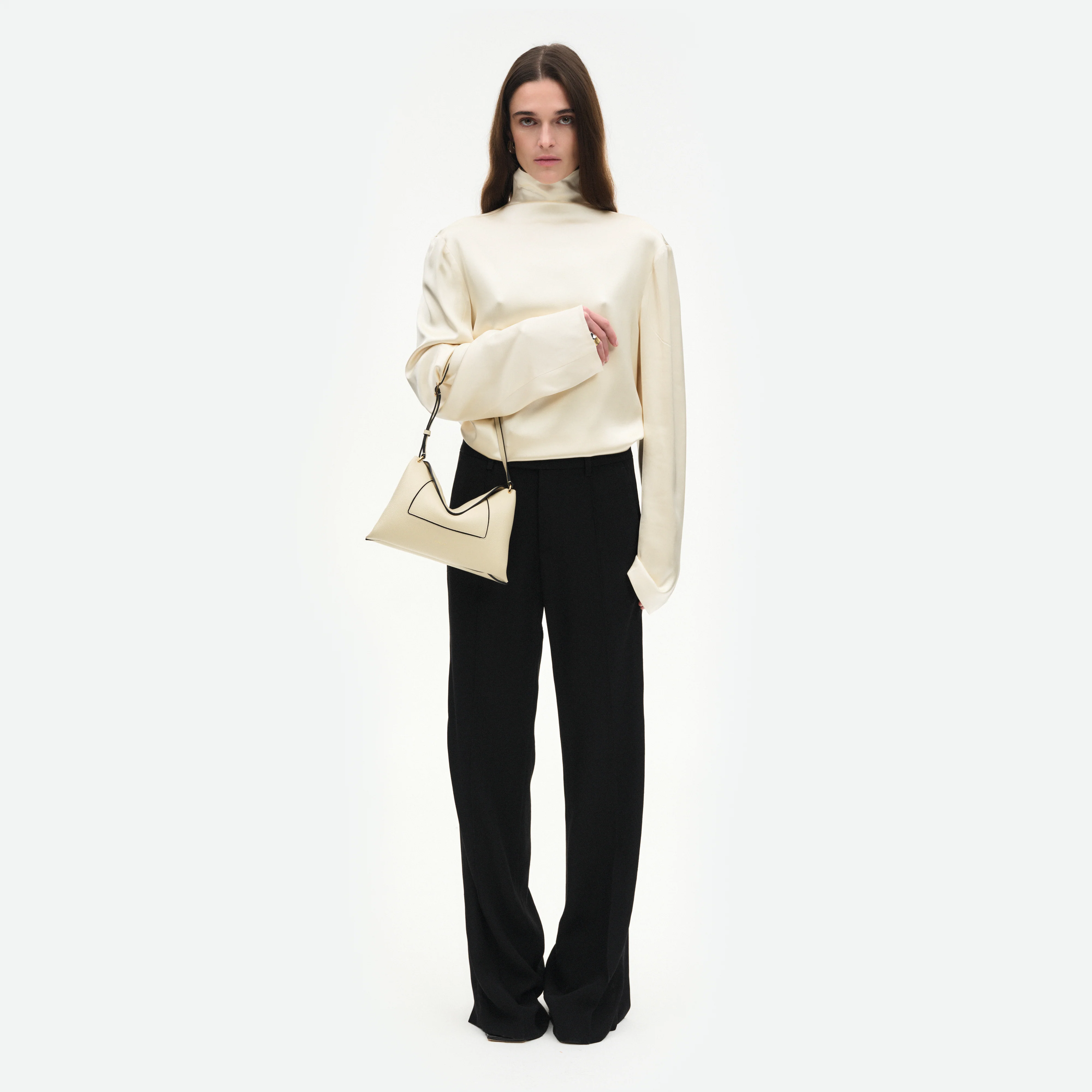 Penelope Slouch Bag - Beige Crust - Image 4
