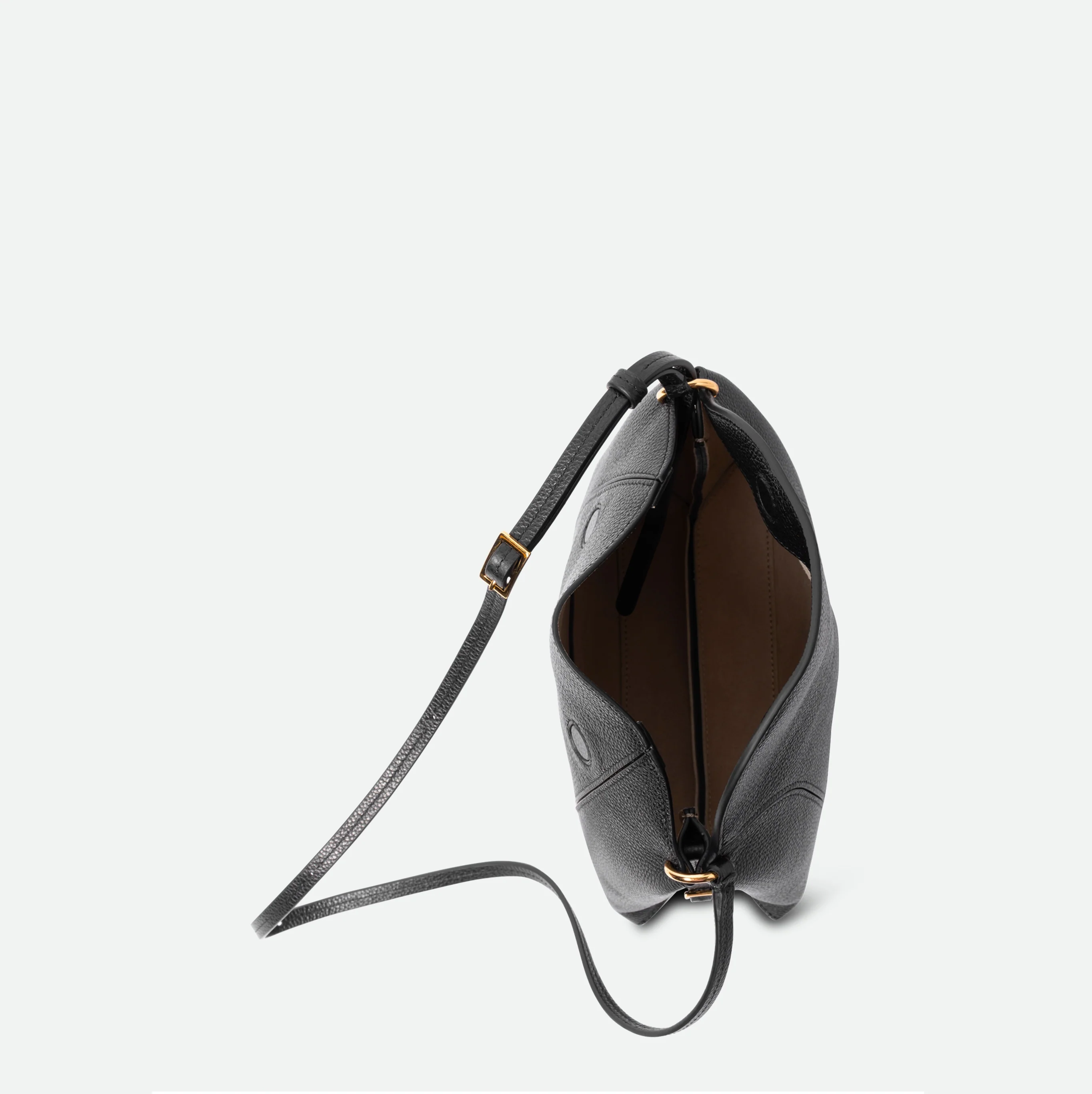 Penelope Slouch Bag - Black Crust - Image 7