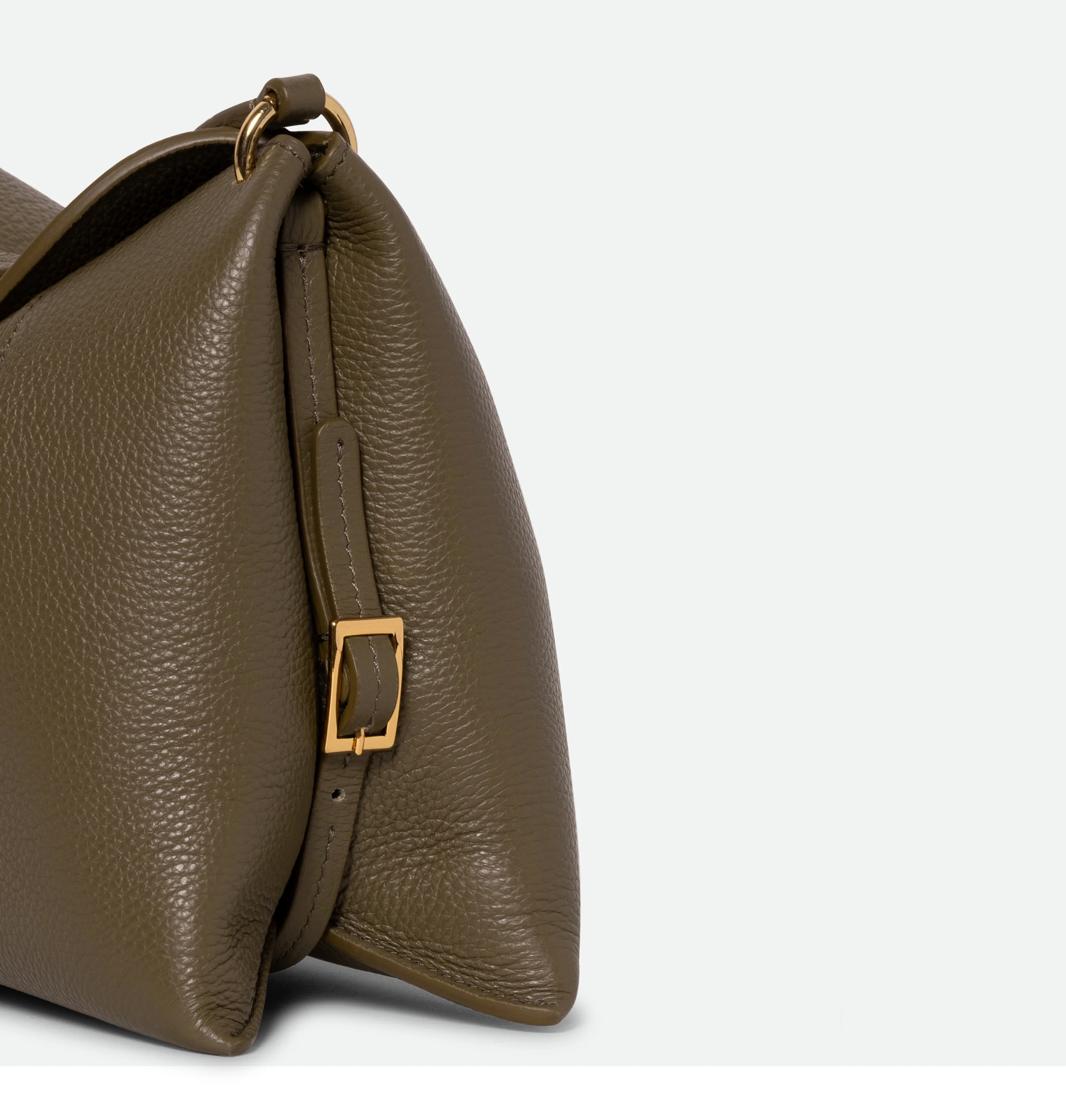 Penelope Slouch Bag - Olive Crust - Image 4