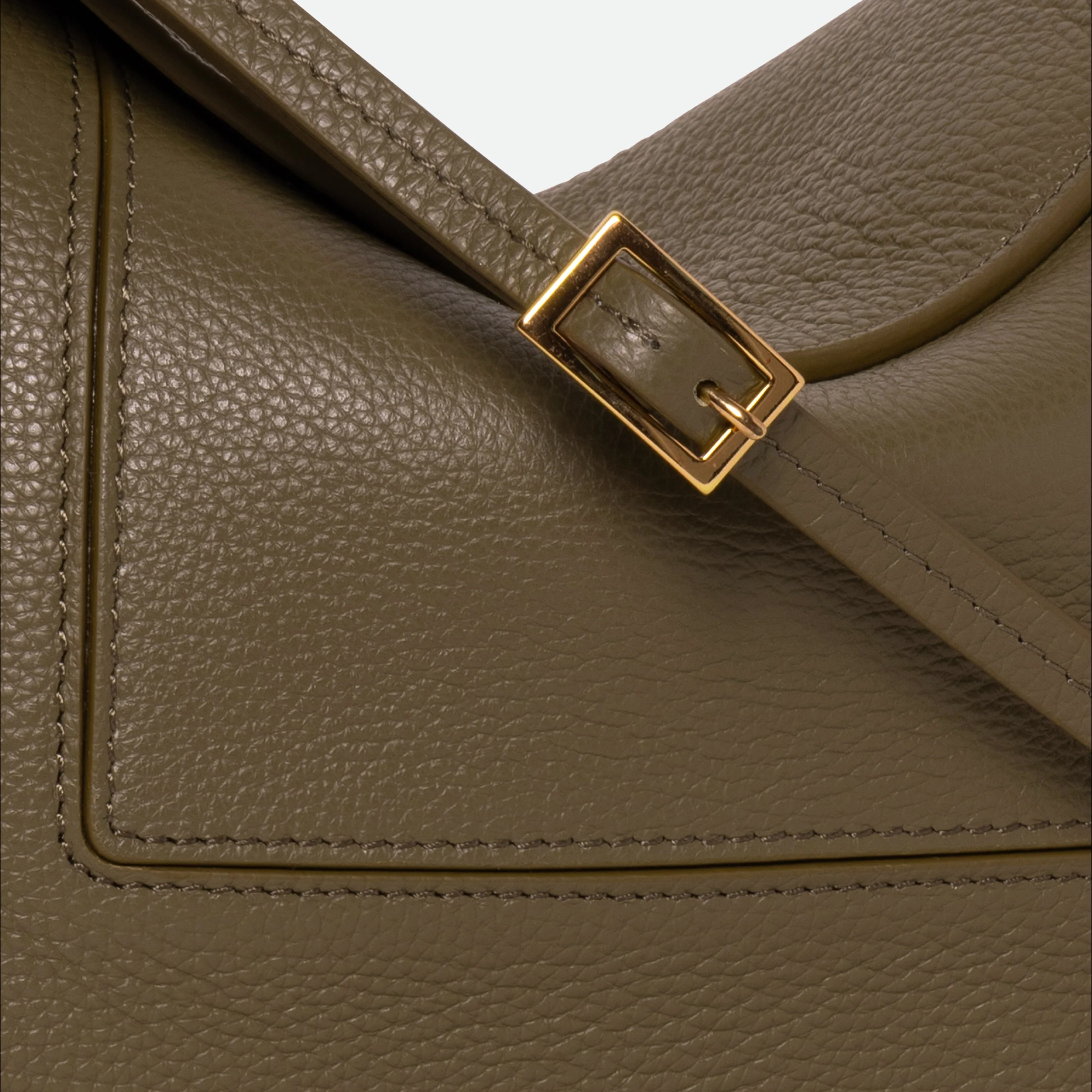 Penelope Slouch Bag - Olive Crust - Image 5
