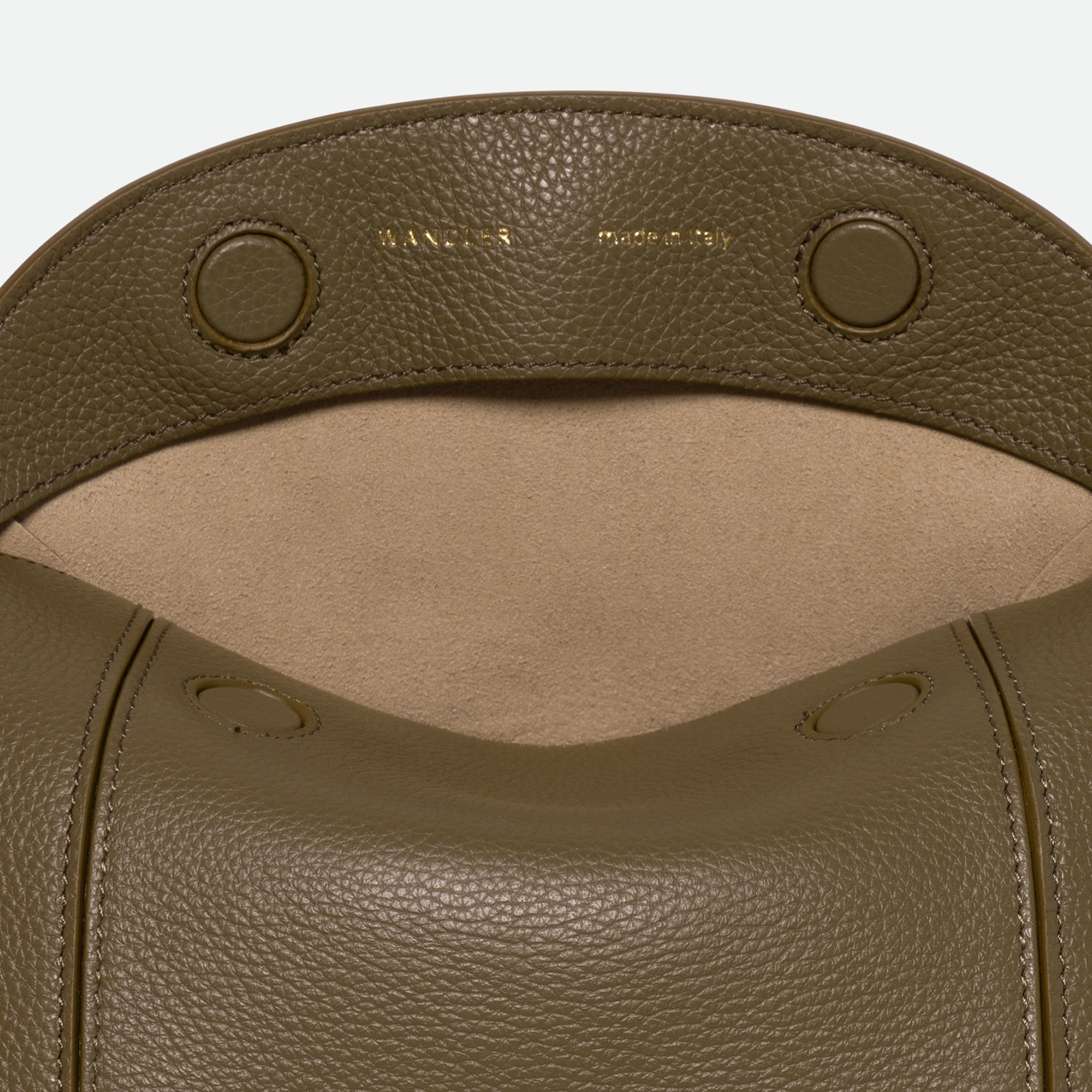 Penelope Slouch Bag - Olive Crust - Image 7