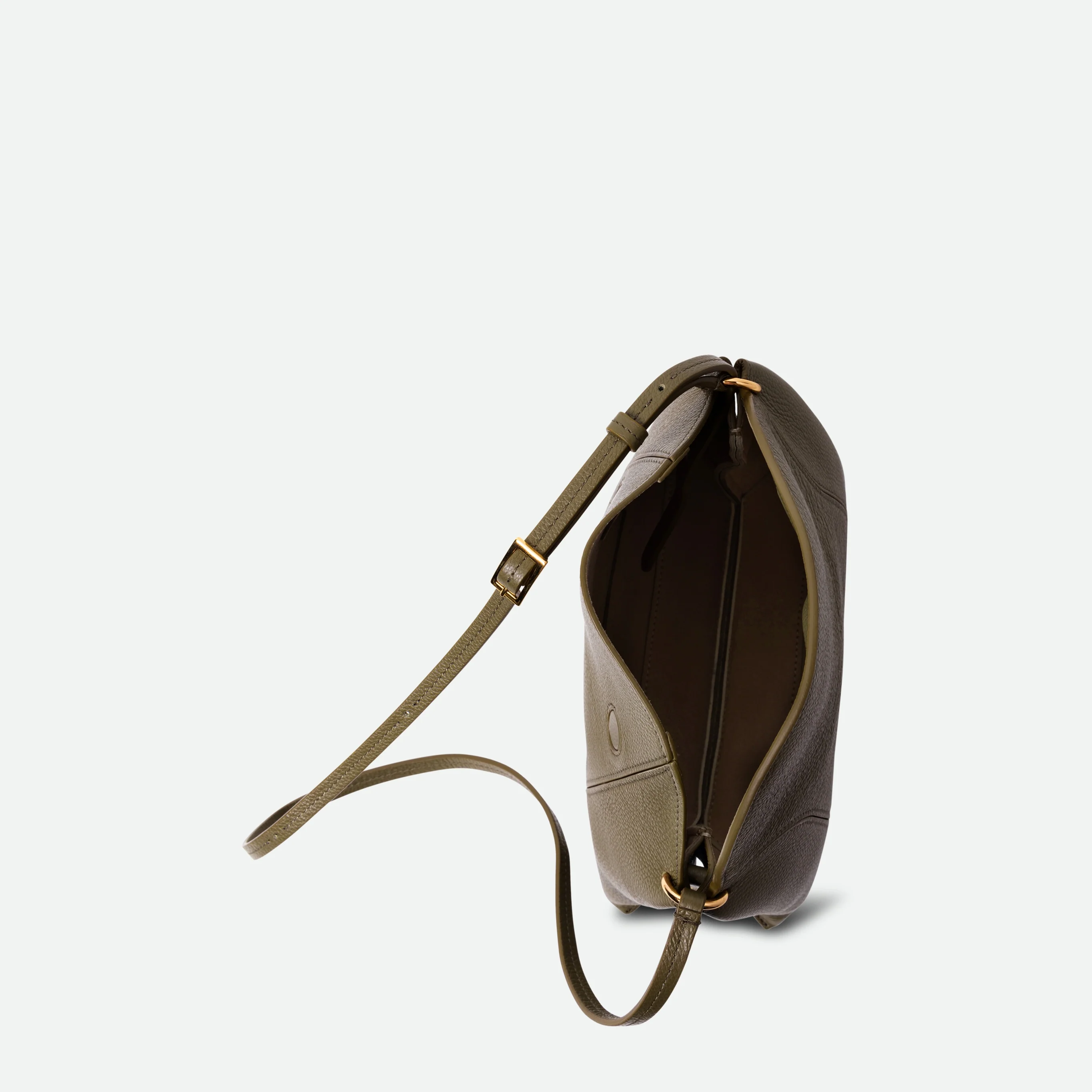 Penelope Slouch Bag - Olive Crust - Image 8