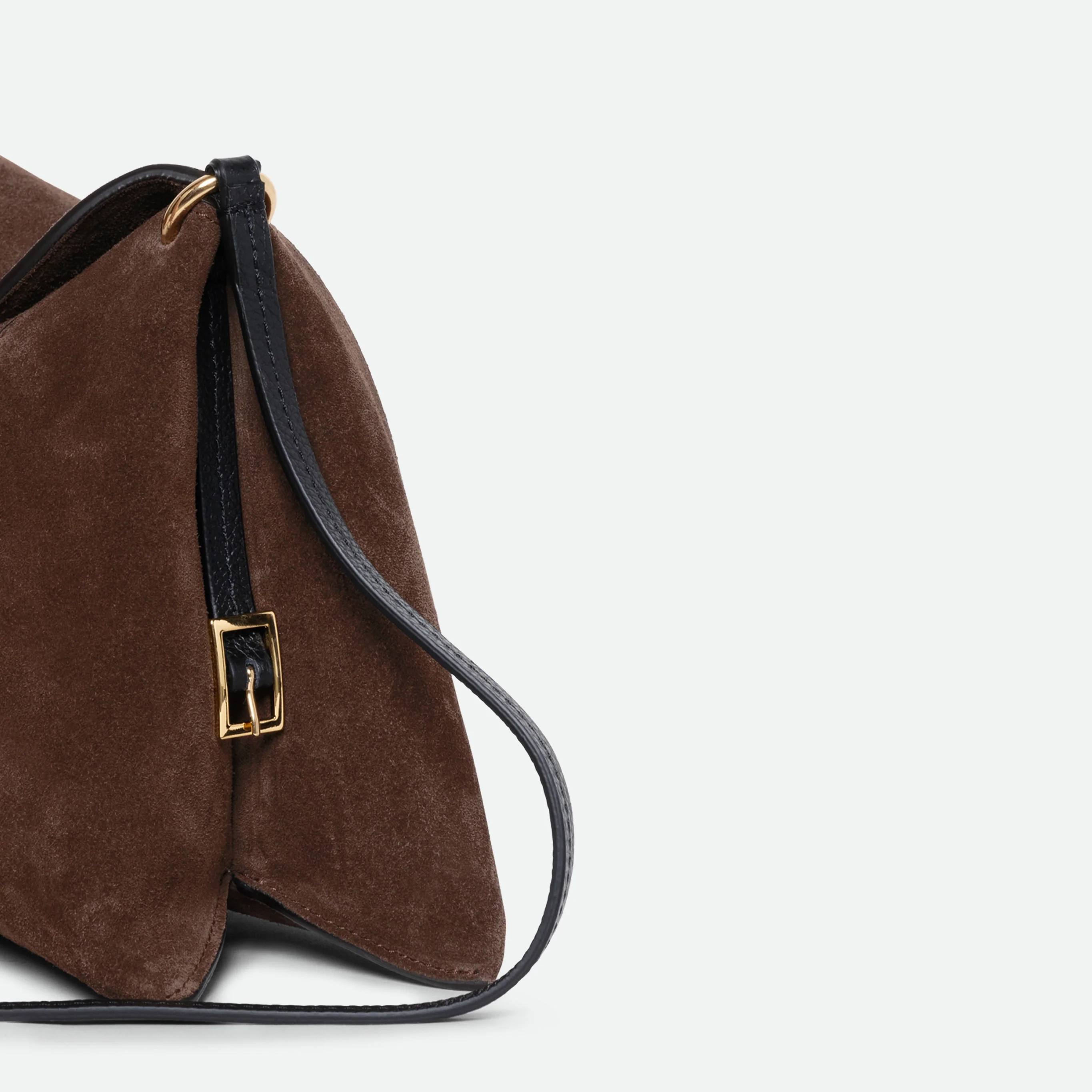 Penelope Slouch Bag - Palissander Suede - Image 5