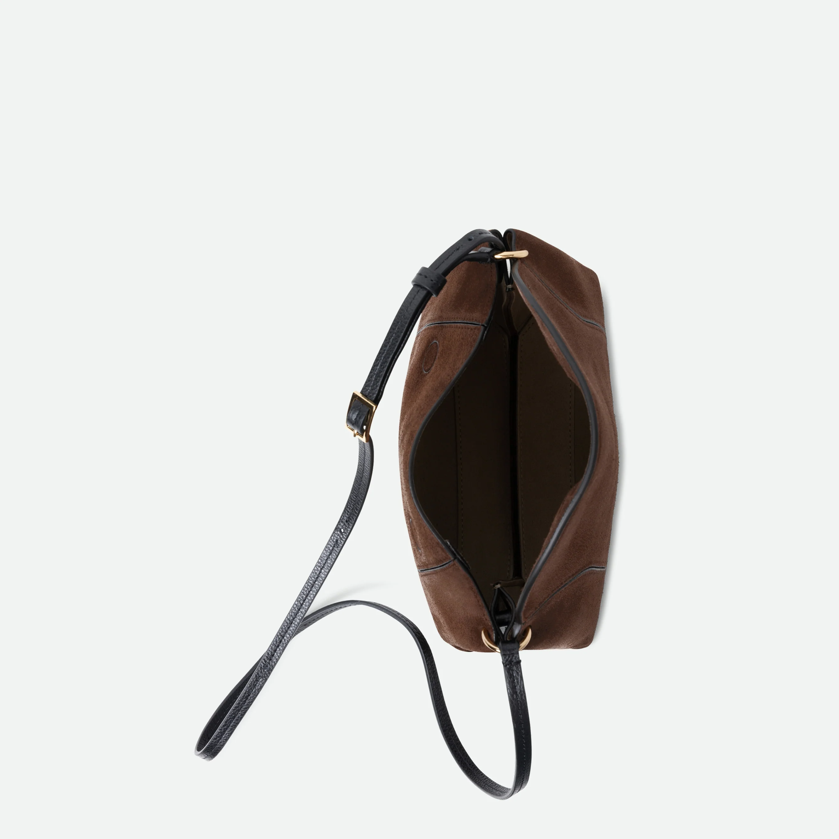 Penelope Slouch Bag - Palissander Suede - Image 6