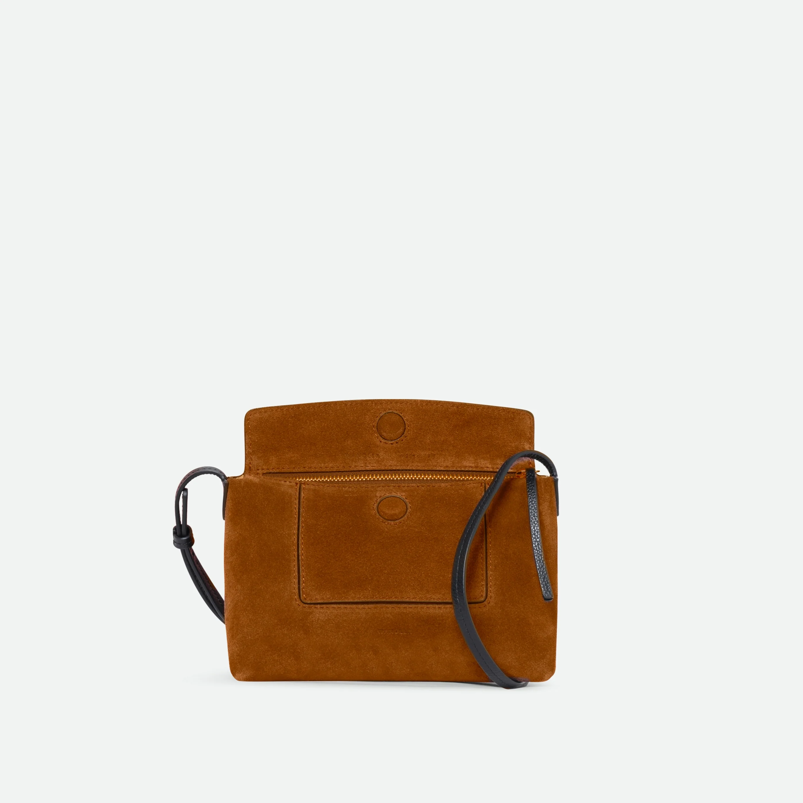 Penelope Slouch Mini - Cognac Suede - Image 4