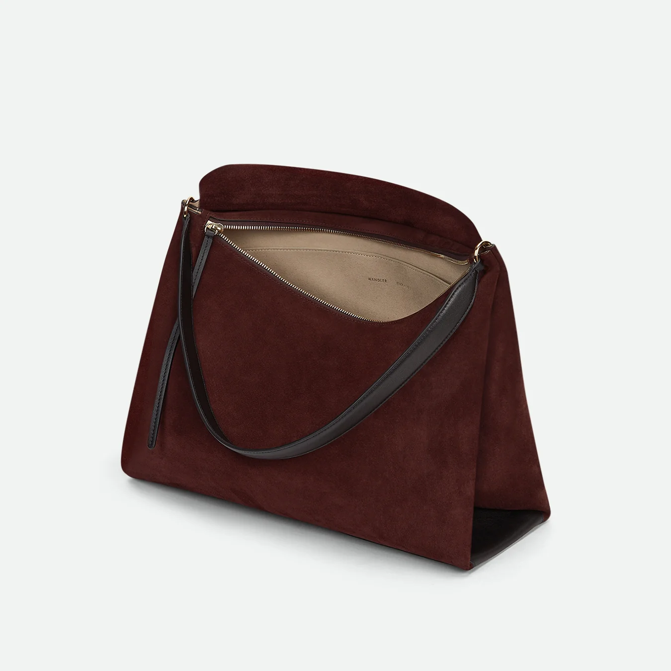 Penelope Tote - Acai Suede / Black - Image 7