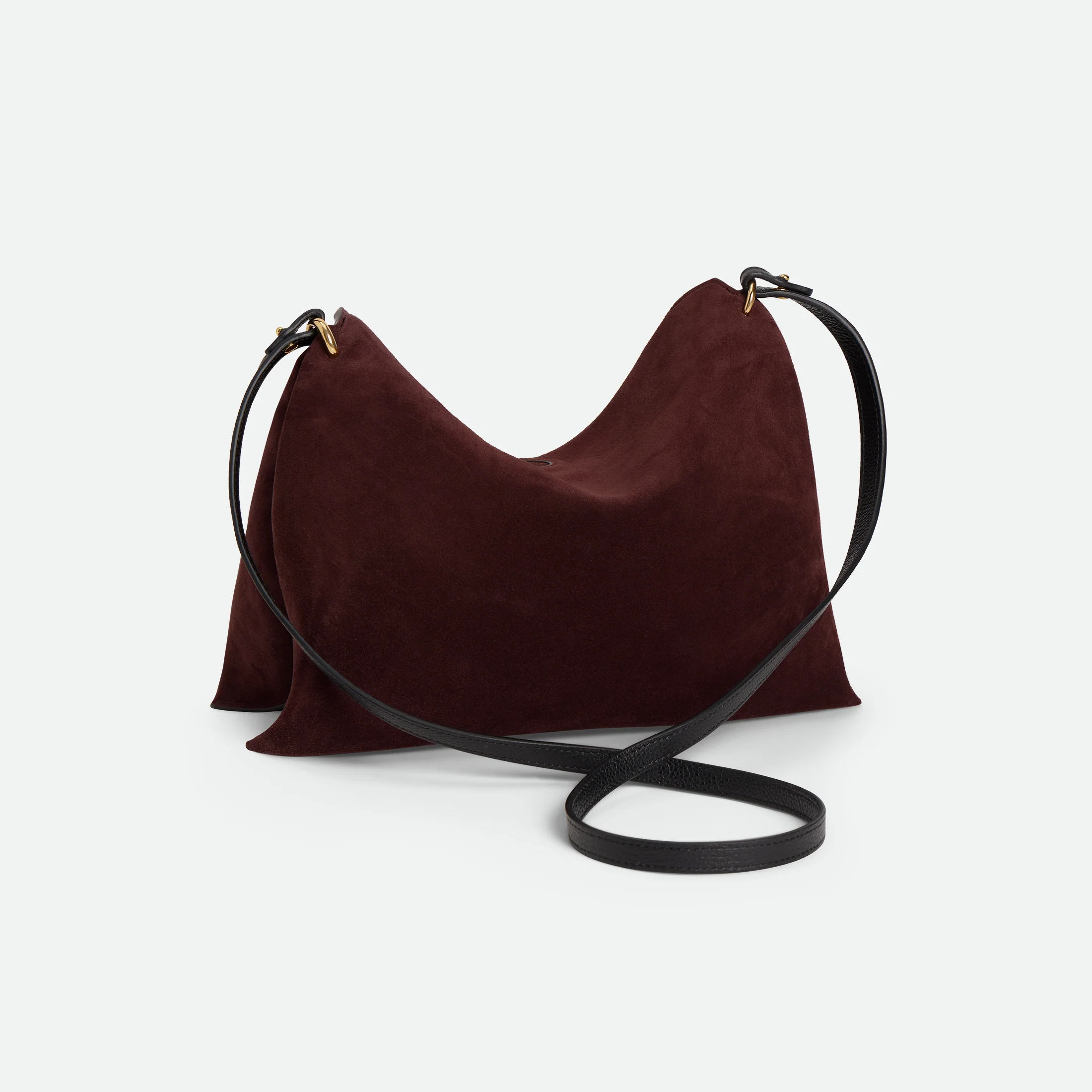 Penelope Tote Small - Acai Suede / Black - Image 3