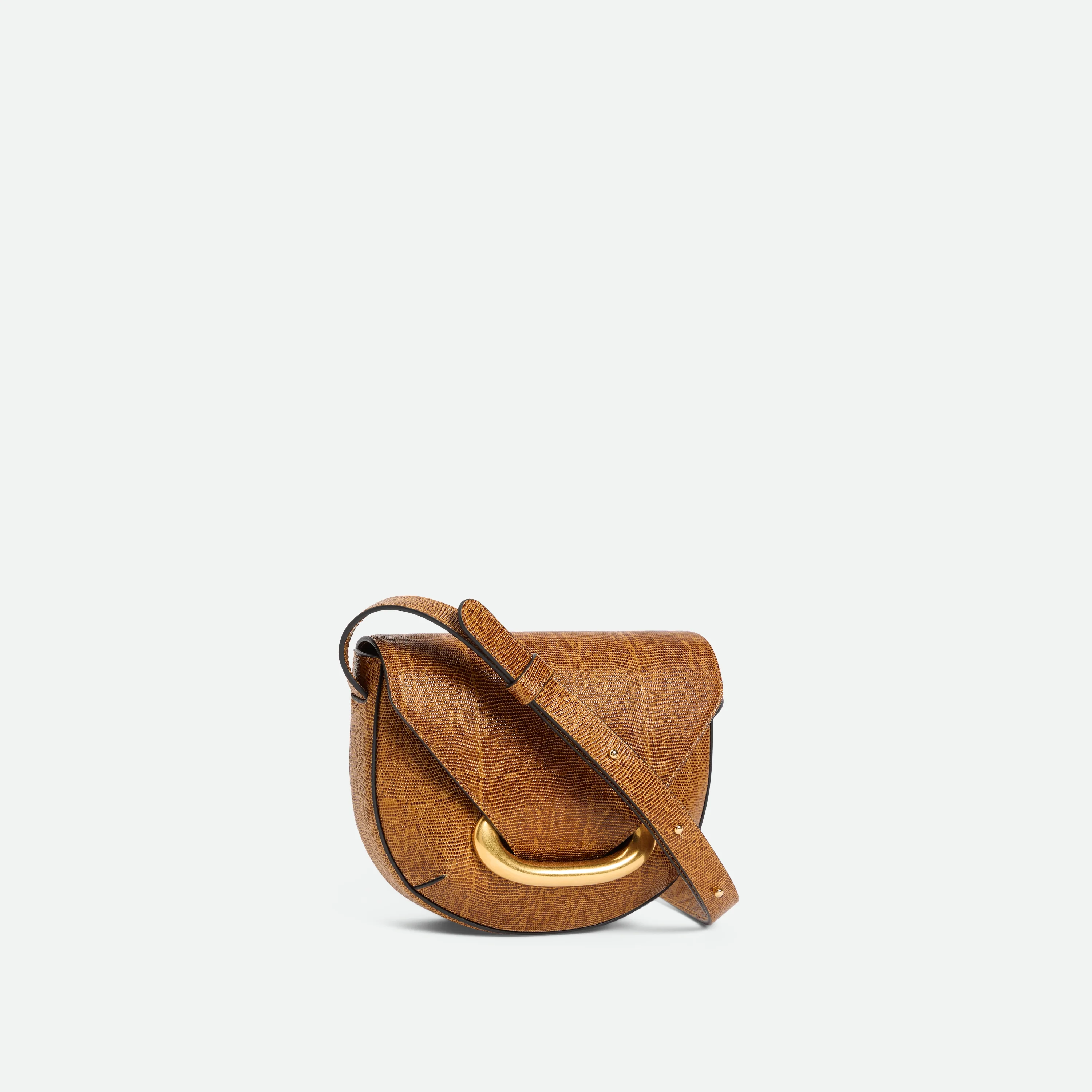 Veneto Crossbody Small - Tabacco Lizzard - Image 4