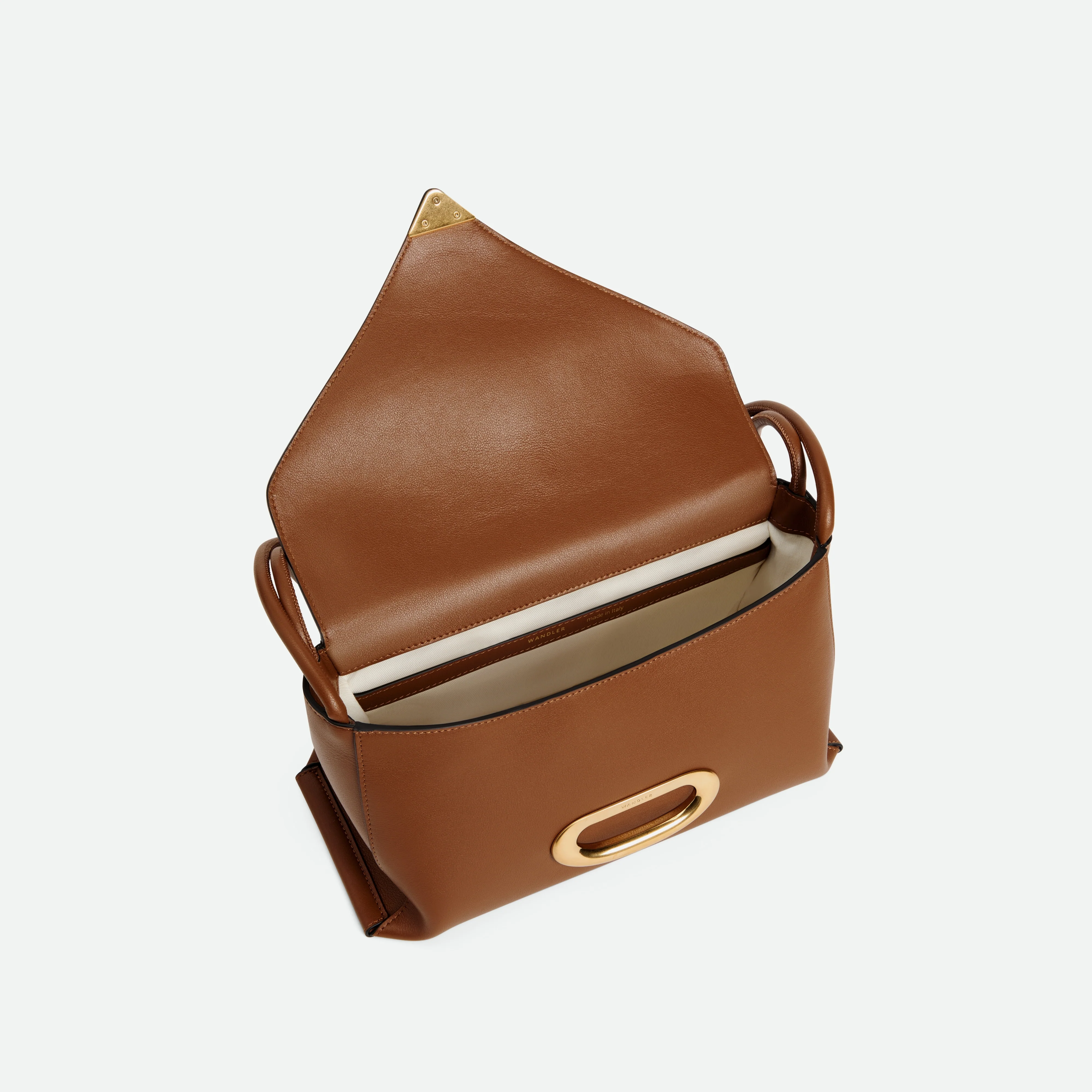 Veneto Shoulder Bag  - Saddle - Image 6